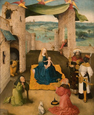 Die Anbetung der Könige von Hieronymus Bosch